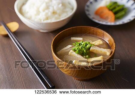 Stock Photograph - Japanese style traditional meal. Fotosearch