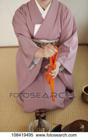 Stock Photography - Japanese traditional tea ceremony. Fotosearch