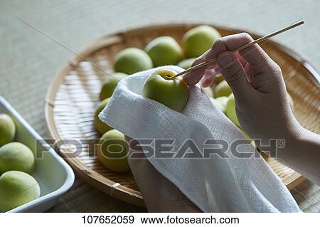 Stock Photo - Japanese ume plums. Fotosearch