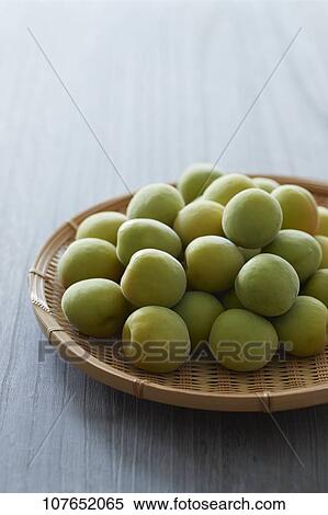 Japanese ume plums View Large Photo Image Stock Photography - Japanese ume plums. Fotosearch