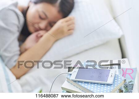 Japanese woman in bed View Large Photo Image Stock Photo - Japanese woman in bed. Fotosearch