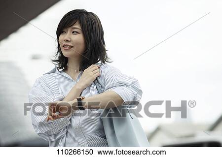 Japanese woman portrait View Large Photo Image Stock Image - Japanese woman portrait. Fotosearch