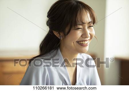 Japanese woman portrait View Large Photo Image Stock Image - Japanese woman portrait. Fotosearch