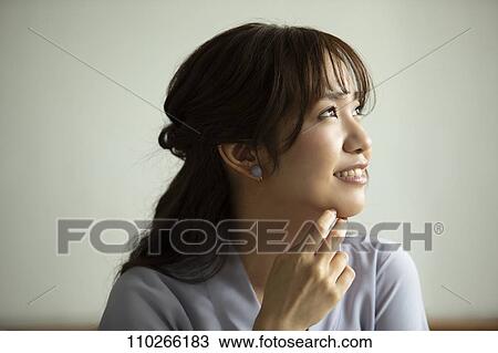 Japanese woman portrait View Large Photo Image Stock Image - Japanese woman portrait. Fotosearch
