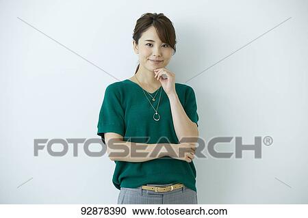 Japanese woman portrait View Large Photo Image Stock Image - Japanese woman portrait. Fotosearch