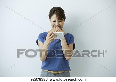 Japanese woman portrait View Large Photo Image Stock Photograph - Japanese woman portrait. Fotosearch