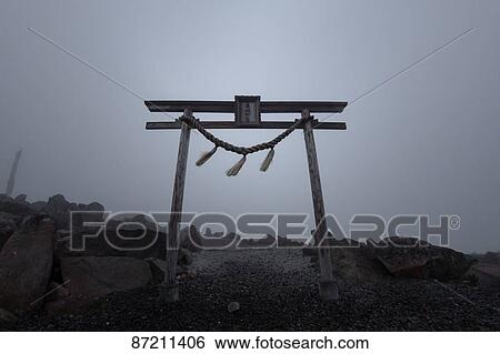 Kurumayama Shrine torii gate View Large Photo Image Stock Photograph - Kurumayama Shrine torii gate. Fotosearch