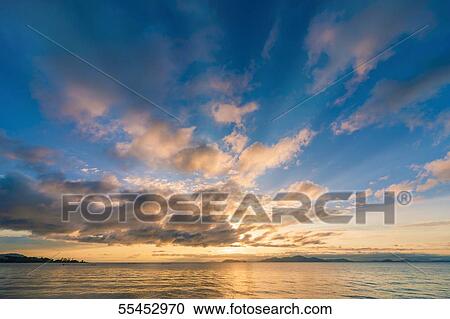 Stock Image - Lake Biwa, Shiga Prefecture, Japan. Fotosearch