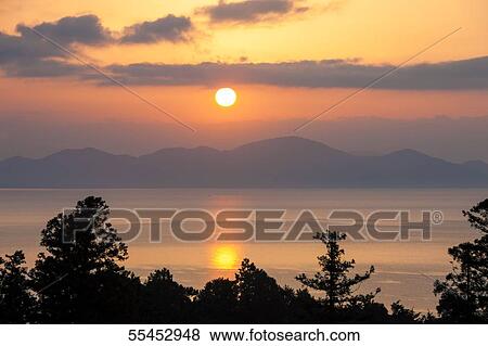 Lake Biwa, Shiga Prefecture, Japan View Large Photo Image Stock Photo - Lake Biwa, Shiga Prefecture, Japan. Fotosearch