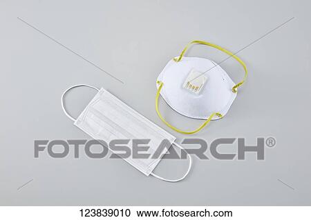 Stock Image - Medical masks. Fotosearch