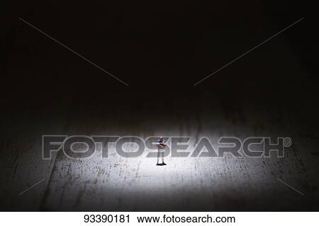 Stock Image - Miniature figure. Fotosearch