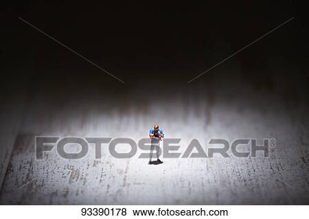Stock Photo - Miniature figure. Fotosearch