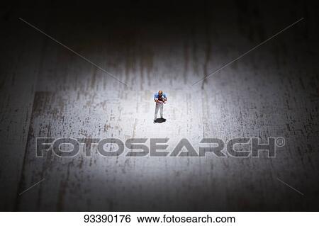Stock Photograph - Miniature figure. Fotosearch
