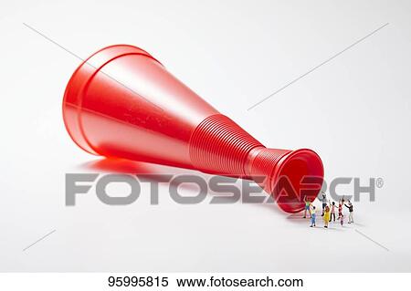 Miniature figures cheering View Large Photo Image Stock Photography - Miniature figures cheering. Fotosearch