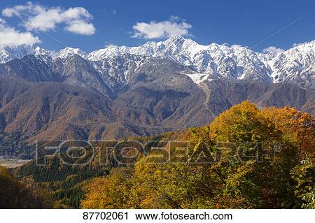 Stock Image - Nagano Prefecture, Japan. Fotosearch