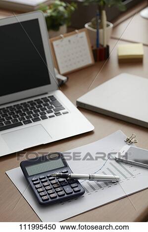 Stock Image - Office equipment. Fotosearch