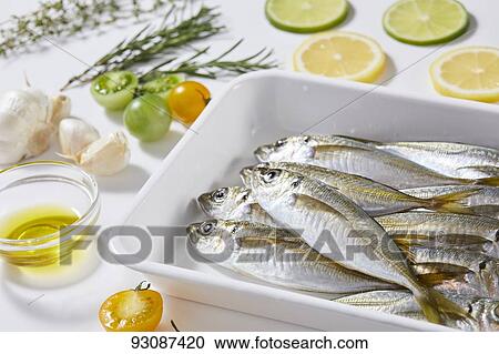 Stock Image - Pescatarian food. Fotosearch