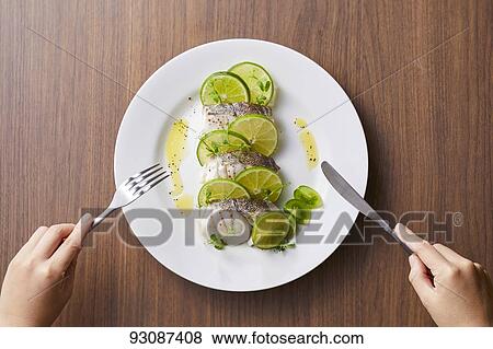 Stock Photo - Pescatarian food. Fotosearch