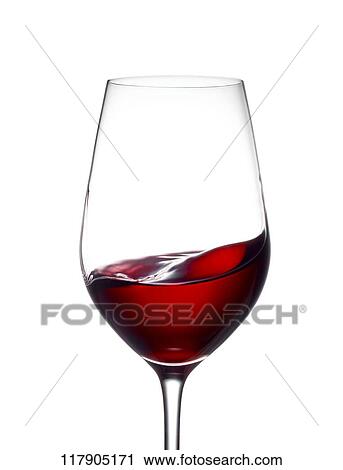Stock Image - Red wine. Fotosearch