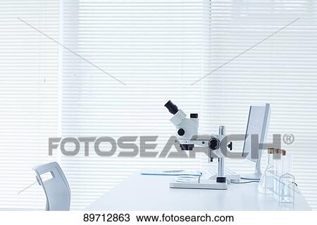 Stock Image - Science lab. Fotosearch