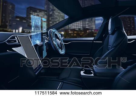 Self driving car View Large Photo Image Picture - Self driving car. Fotosearch