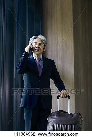 Senior Japanese businessman View Large Photo Image Stock Image - Senior Japanese businessman. Fotosearch