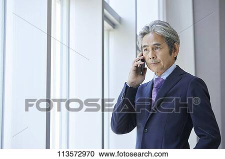 Senior Japanese businessman View Large Photo Image Stock Image - Senior Japanese businessman. Fotosearch