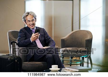 Senior Japanese businessman View Large Photo Image Stock Photo - Senior Japanese businessman. Fotosearch