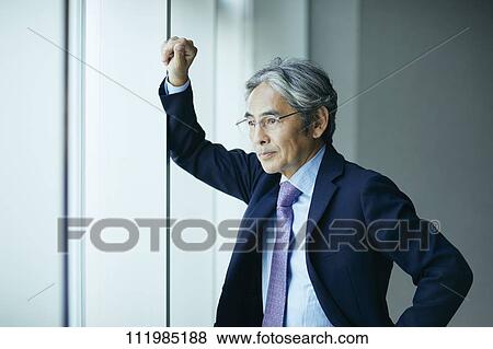 Senior Japanese businessman View Large Photo Image Stock Photo - Senior Japanese businessman. Fotosearch