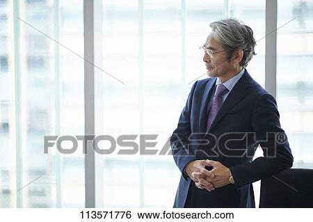 Senior Japanese businessman View Large Photo Image Stock Photograph - Senior Japanese businessman. Fotosearch