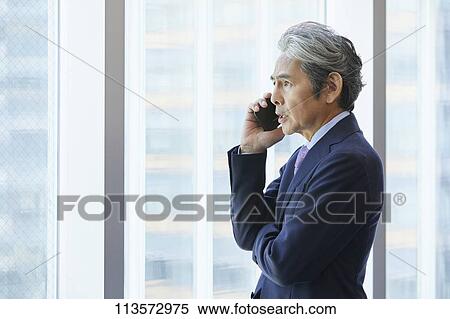 Senior Japanese businessman View Large Photo Image Stock Photography - Senior Japanese businessman. Fotosearch