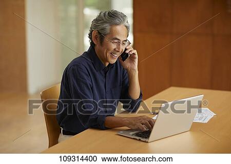 Senior Japanese man at home View Large Photo Image Stock Image - Senior Japanese man at home. Fotosearch