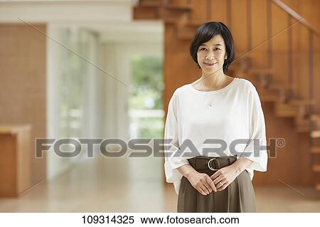 Senior Japanese woman at home View Large Photo Image Stock Photography - Senior Japanese woman at home. Fotosearch
