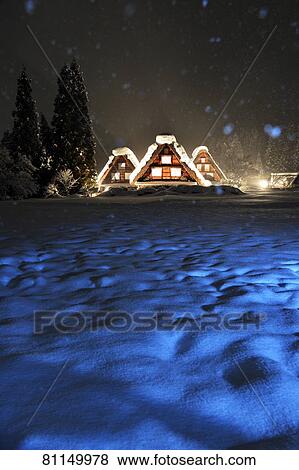 Shirakawa-go Village, Gifu Prefecture, Japan View Large Photo Image Stock Photo - Shirakawa-go Village, Gifu Prefecture, Japan. Fotosearch