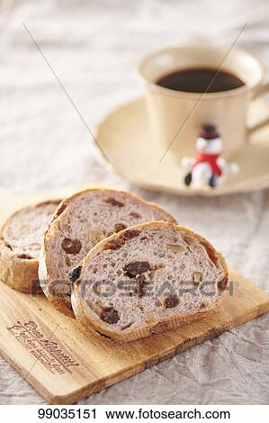 Sliced bread and coffee View Large Photo Image Stock Image - Sliced bread and coffee. Fotosearch