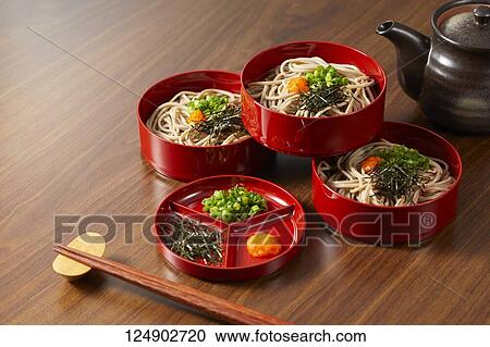 Soba noodles View Large Photo Image Stock Image - Soba noodles. Fotosearch