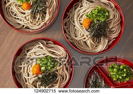 Stock Photography - Soba noodles. Fotosearch