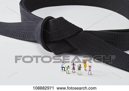 Stock Image - Sporting equipment and miniatures. Fotosearch