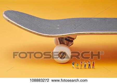 Sporting equipment and miniatures View Large Photo Image Stock Image - Sporting equipment and miniatures. Fotosearch