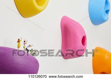 Stock Image - Sporting equipment and miniatures. Fotosearch