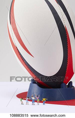 Stock Photography - Sporting equipment and miniatures. Fotosearch