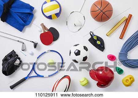 Sporting equipment View Large Photo Image Stock Image - Sporting equipment. Fotosearch