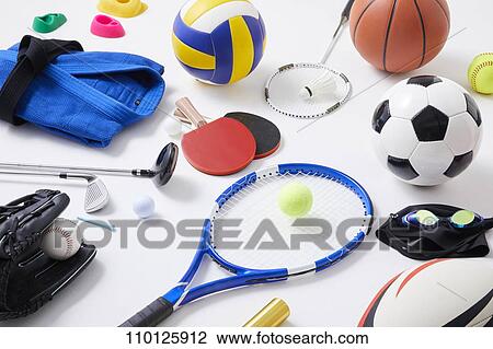 Sporting equipment View Large Photo Image Stock Image - Sporting equipment. Fotosearch