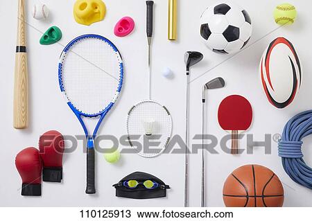 Sporting equipment View Large Photo Image Stock Image - Sporting equipment. Fotosearch