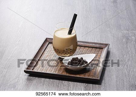 Tapioca Drink View Large Photo Image Picture - Tapioca Drink. Fotosearch