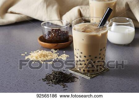 Stock Photograph - Tapioca Drink. Fotosearch