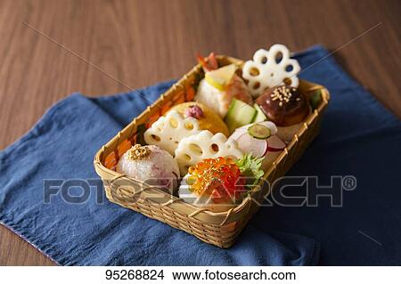 Picture - Temari Sushi. Fotosearch