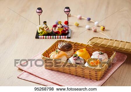Temari Sushi View Large Photo Image Stock Photo - Temari Sushi. Fotosearch