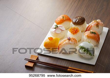 Stock Photography - Temari Sushi. Fotosearch