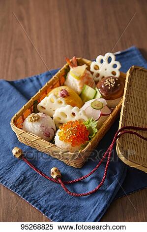 Temari Sushi View Large Photo Image Stock Photography - Temari Sushi. Fotosearch